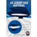 BLSSNZ Silk Sleep Mask for Women - Organic Mulberry Silk Eye Mask for Sleeping - Adjustable Straps - Travel Essential (Navy Blue) - Buy Online on GoSupps.com