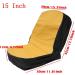 Seat Cover - Heavy Duty Waterproof Tractor Seat Cushion durablee Forklift Seat Protector | Water-Resistant Seat Cover Riding Lawn Mower Seat Pad With Pocket Garden Tractor Seat Shield For Vehicles 15 inch - Buy Online on GoSupps.com