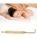 Acupressure Rod & Gua Sha Massager - Rejuvenate Meridians Brass Design Easy to Clean Whole Body Use - Buy Online on GoSupps.com