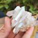 Natural Crystal 70grams Natural White Angel Crystal Cluster Electroplating Titanium Coating Quartz Cluster Stone Power Stone Crystal JZIGTDEM - Buy Online on GoSupps.com