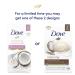 Dove Purely Pampering Coconut Milk & Jasmine Petals Beauty Bar - 6 Bars (3.75 oz each) - Moisturizing Soap for Soft Skin - Buy Online on GoSupps.com