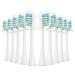 Toothbrush Replacement Heads Compatible with Philips Sonicare Soft Electric Brush Head Compatible with 2 Series ProtectiveClean DailyClean Plaque Control Gum 4100 5100 C2 G2 W 10 Pack