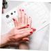 PLAFOPE Nail Coloring Pad Nail Art Mat Silicone Nail Polish Mat Nail Technician Supplies Nail Supplies Nail Polish Practice Pad Nail Sticker Guide Mat Special Pad Acrylic 40.00X30.00X0.30CM As Shown - Buy Online on GoSupps.com