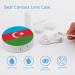 Buy Azerbaijan Flag Cute Contact Lens Case - Portable Round Storage Box with Mirror for Travel & Daily Use - Buy Online on GoSupps.com