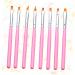 Healeved 3 Sets Nail Art Tool Uv Gel Nail Brush Cleaning Gel Nail Painting Pen Nail Art Brush Nail Art Supplies Builder Gel for Nails Nail Art Tips Builder Nail Gel Pink Manicure Flower Pen - Buy Online on GoSupps.com