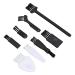 8-Part Electric Shaver Cleaning Burst Set | Non-Slip Handle & Soft Brush | Durable PP Material for Household & Computer Accessories - Buy Online on GoSupps.com