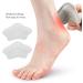 Shoe Filler & Heel Protectors - 4 Pairs Ergonomic Soft Cushioning Grips | Reusable Heel Pads for Big Shoes - Buy Online on GoSupps.com