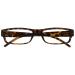 The Reading Glasses Company Brown Tortoiseshell Lightweight Comfortable Readers Mens Womens R32-2 +3.50 Brown Tortoiseshell +3.50 Magnification