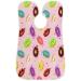 Colorful Donut Pattern Beard Bib Apron | Non-Stick Waterproof Hair Catcher for Men | Perfect Grooming Gift - Buy Online on GoSupps.com