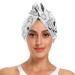 Koala Tree Hair Towel 2 Pack Super Absorbent Hair Drying Towel Quick Dry Hair Turbans Head Towel with Button Twisty Wrap for Women Girls