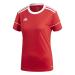 adidas Women's Squadra 17 Short Sleeve Jersey XS Power Red White