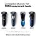 SH50 Replacement Heads for Philips Norelco Series 5000 - HQ8 Compatible Blades - Made in Netherlands - Buy Online on GoSupps.com