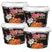 SPICEHUB Samyang Hot Chicken Flavour Buldak Topokki 185 g (lot de 4)