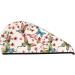 Watercolor Floral Microfiber Hair Towel Wrap for Women - Soft Super Absorbent Quick Dry Hair Cap for All Hair Types - Buy Online on GoSupps.com