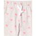 Amazon Essentials Baby Girls' Cotton Pull-On Trousers 18M - Set of 4 | Grey Hearts, Light Pink, Navy, Pink - Buy Online on GoSupps.com