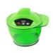 3 Colors Electric Mixer Electric Hair Coloring Bowl Mixer with Removable Fan Blade Fast and Even Mixing Time Saving Convenient Operation Perfect Saturation Stable Perf (Green)
