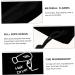 PLAFOPE 3 Pcs Hair Dryer Storage Bag Makeup Bag for Purse Hairdryer Bag Purse Organizer Bags Black Flannel - Buy Online on GoSupps.com
