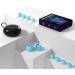 Reusable Soft Silicone Ear Plugs 33dB Noise Cancelling for Sleep, Snoring, Concerts - 4 Pairs in XS/S/M/L Blue - Buy Online on GoSupps.com