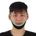 Anti Snoring Chin Strap Soft Washable Chin Strap Adjustable for Sleep Aids(Fluorescent Green Edging)