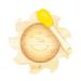 Wild & Stone | You are My Sunshine Baby Suction Bowl and Matching Spoon Set | Eco-Friendly Bamboo Baby Plate | Detachable Suction Base (Baby Yellow)