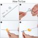 4 Pcs Bird Skewer Stainless Steel Parrot Skewer Feeder Bird Veggies Skewer Fruit Food Holder Hanging Food Feed Tool Foraging Toy Bird Toys for Budgie Parakeet Cockatiel - Buy Online on GoSupps.com