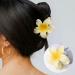 Hair clips Claw Clips 1 Pc Fashion Women Beach Vacation Egg Flower Hair Clips Flower Large Hair Claw Hairpin Women Girls Accessories-5(14) - Buy Online on GoSupps.com