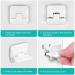 Baby Proofing Outlet Covers (40 Pack) | Child Proof Electric Shock Hazard Protector with Hidden Pull Handle | Secure Outlet Plug Cap for Safety | 32 Count Outlet Caps Included - Buy Online on GoSupps.com