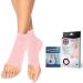 Doctor Developed Copper Infused Foot Compression Sleeves/Plantar Fasciitis Socks PAIR and Doctor Written Handbook M (Pink)