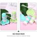 POPETPOP 1PC face Brush Facial Brush Manual Facial Brush face Scrub Brush Blackhead Scrubber Silicone scrubbers Facial Cleansing Brush Household Plastic abs Miss Storage Rack 11x8cm Green - Buy Online on GoSupps.com