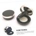 FRCOLOR Box Body Powder Black Container Makeup Container Dispenser Container Small Powder Container Makeup Powder Container Travel Pp Liquid Foundation Powder Puff - Buy Online on GoSupps.com