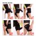 Hamstring Compression Sleeve with Thigh & Hip Support for Pain Relief & Recovery - Anti-Slip Silicone Strips - Unisex - Buy Online on GoSupps.com