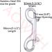 AOWISH 4-Pack 316 Stainless Steel Double Ended Bolt Snap Hook Marine Grade Double End Snap Trigger Chain Clip Scuba Diving ClipsÂ Key Holder Security New 3-1/2'' 4'' 4-1/2'' AVL 3-1/2 Inch Silver - Buy Online on GoSupps.com