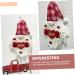 Cabilock 4pcs Faceless Old Man Pendant Ornament Desk Gnome Doll Valentines Day Gnome Household Wreath Elder - Buy Online on GoSupps.com