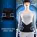Fdeety Adjustable Back Strap Belt for Men & Women - Injury Prevention & Lumbar Stabilization - Black - Buy Online on GoSupps.com