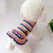 XINGNIAO Dogs Rainbow Stripe Summer Dress - Soft Cotton Doggy Outfits for Small to XXL Breeds - Lightweight & Breathable Litter Dress - Buy Online on GoSupps.com