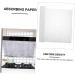 Ipetboom 2 Rolls Anti-Smoke Oil-Absorbing Paper Range Hood Filter Paper Strainer Cookwear Oven Hood Filter Paper Grease Filter Paper Filter Membrane White Oil Absorption Non-Woven Fabric - Buy Online on GoSupps.com