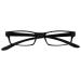 The Reading Glasses Company Black Neck Readers Men Women Spring Hinges R20-1 +1.50