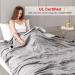 Thermal Heating Blanket 150x180cm | Electric Blanket with 6 Temperature Levels & 4 Timer Functions | Automatic Switch-Off | Washable Flanel for Home & Office - Buy Online on GoSupps.com