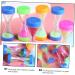 Bestonzon 120 PTH Mini Sand Clock - Miniature Hourglass Countdown Timer for Kitchen Office & School - 6 Colorful Pieces (6.7x2.8cm) - Buy Online on GoSupps.com