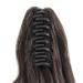 18 Felendy Dark Brown Curly Ponytail Extension Claw - Clip in Hairpiece for Women (Pack of 1) - Buy Online on GoSupps.com