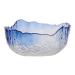 Fruit Basket for Kitchen Blue Clear Glass Multipurpose Serving Bowl Lead Free Crystal Fruit Bowl Storage Organiser for Fruits Veggies Snacks Household Items Fruit Bowl/Fruit Bowls
