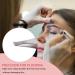 6 Pieces Tweezers with LED Light Stainless Steel Tweezers Makeup Eyelash Eyebrow Hair Removal Precision Tweezers with Light for Women and Men(Red Blue Brown Pink Black Green) Blue green - Buy Online on GoSupps.com