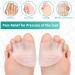 Toe Spreader Silicone for Hallux Valgus & Hammer Toes - Soft Elastic Slipproof Gel - 3-Toes & 5-Toes Universal Size - Buy Online on GoSupps.com