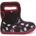 BOGS Baby Wellington Boots Plum Flower Stripe 71565 | UK Size 3-8 | Farm Black Multi - Buy Online on GoSupps.com