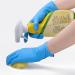Schneider Nitrile Exam Gloves Blue Large Box of 50 - Latex Free, Powder Free, Food Safe - Medical Cleaning & Cooking Gloves - Buy Online on GoSupps.com