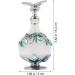 SHERCHPRY 25ml Blue Crystal Perfume Bottle | Vintage Glass Spray Bottle & Essential Oils Decor - Buy Online on GoSupps.com