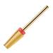 5 in 1 Nail Drill Bit for Nail Art Multi-Function Cuticle Drill Bits for Fast Remove Acrylic Hard Gel Nail Nail Drills for Acrylic Nails Professional Nail Tech Must Haves - Gold F Fine Gold