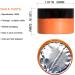 BOOLOOEN Chalk Paint Paste Screen Printing Ink Set - 12 Colors Jars with Mini Scraper and Rubber Stirrer - Ideal for Furniture DIY and Home Decor - Buy Online on GoSupps.com