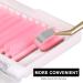 Fenshine 0.07D Pink Volume Lashes Extensions 8-15mm - Self Fanning Easy Fan Colorful Automatic Blooming Flower Lashes for Eyelash Extension - Buy Online on GoSupps.com