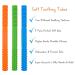 SLGOL Hollow Teether Tube 5 Pack - Silicone Teething Toys for Babies 3-12 Months - Buy Online on GoSupps.com
